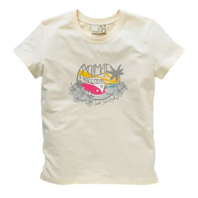 Cream Surf Society printed t-shirt