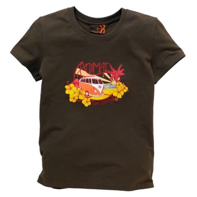 Animal Chocolate Surf Society printed t-shirt