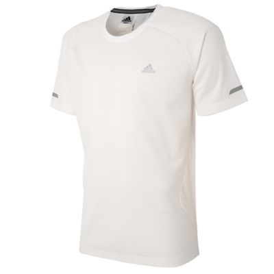 Adidas White essential Functional t-shirt