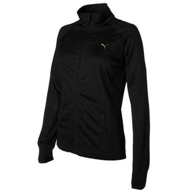 Puma Black cover up jacket