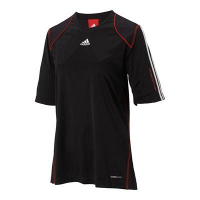 Adidas Black predator jersey t-shirt