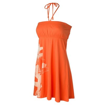 Orange 'Lynn' jersey beach dress