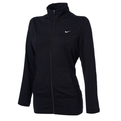 Nike Black Dri Fit nylon jacket