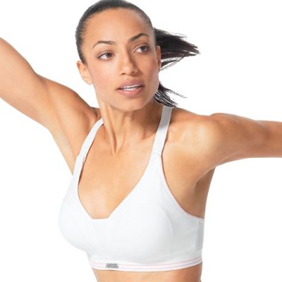 Shock Absorber White racket bra