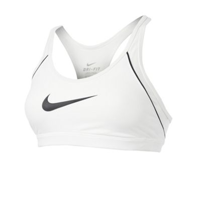 White Dri Fit Airborn sports bra