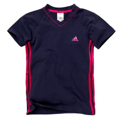 Adidas Purple training t-shirt