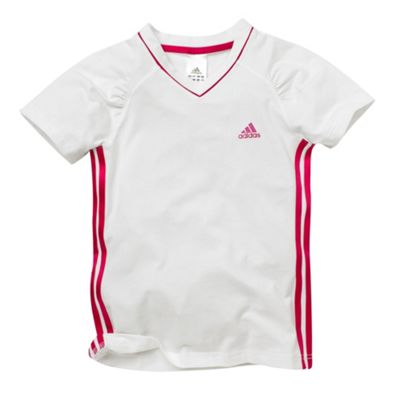 Adidas White training t-shirt