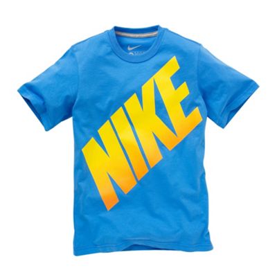 Blue block t-shirt