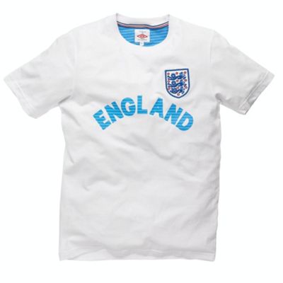 Umbro White England t-shirt