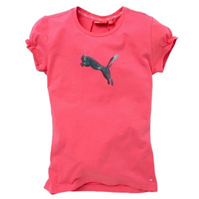 Puma Pink printed t-shirt