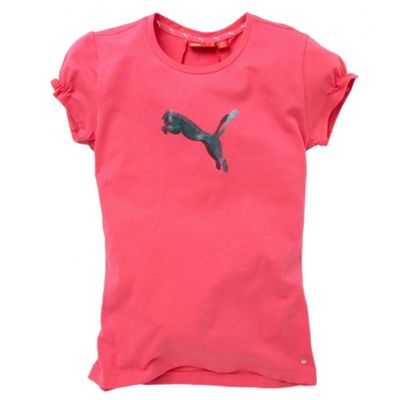 Pink printed t-shirt