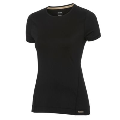 Black performance dry fit t-shirt