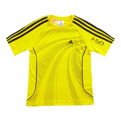 Adidas Yellow F50 t-shirt