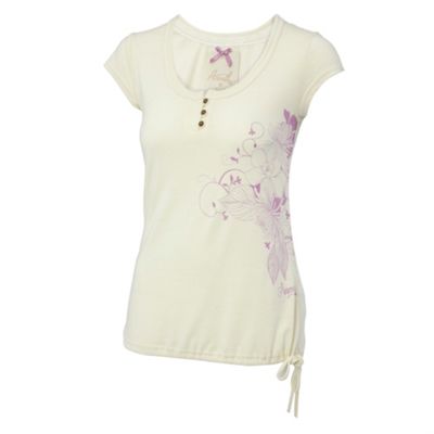 Animal Cream alker drawstring t-shirt