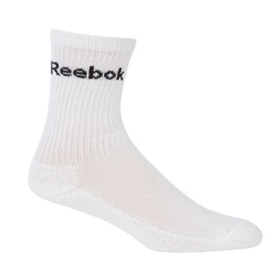 White crew socks