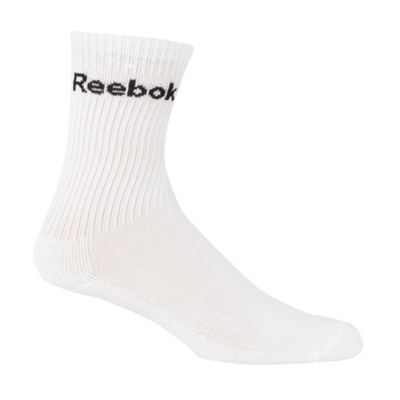White crew socks