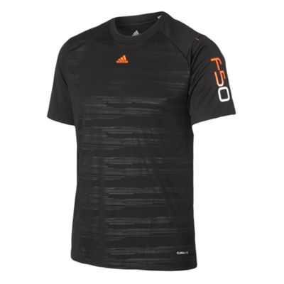 Black F50 football t-shirt