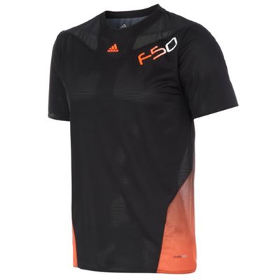 Black football F50 t-shirt