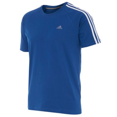 Adidas Blue essential crew neck t-shirt