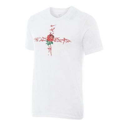 Nike White official England Rugby team t-shirt