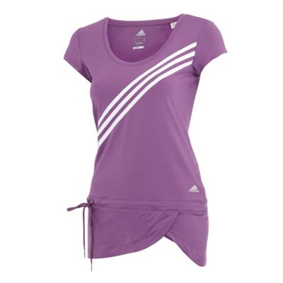 Adidas Purple long t-shirt