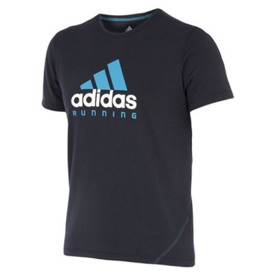 Adidas Navy logo t-shirt