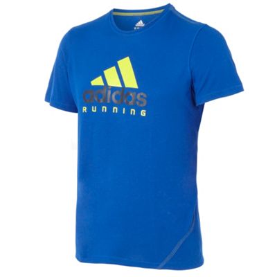adidas Blue Equipment 10 t-shirt