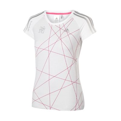 White 2012 Olympics t-shirt