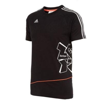 Adidas Black 2012 Olympics Ambassodor t-shirt