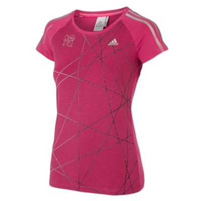Adidas Pink 2012 Olympics t-shirt