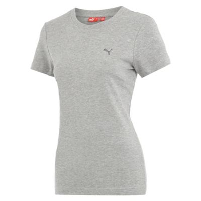 Puma Grey essentials t-shirt