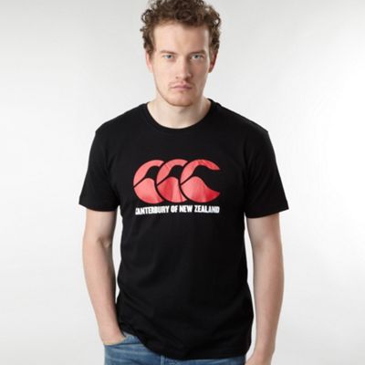 Canterbury Black Canterbury logo t-shirt product image