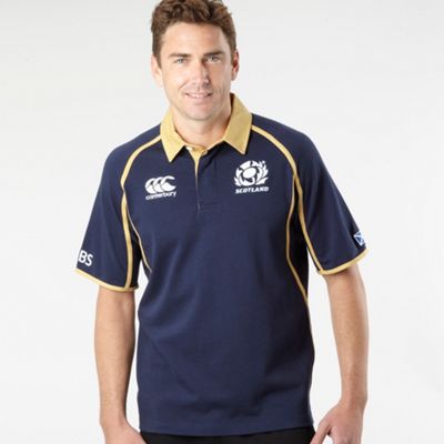 Navy Scotland Home classic rugby shirt
