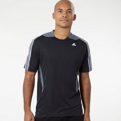 adidas Black Clima365 sports t-shirt