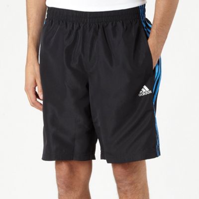Black Colour Flash Sports Shorts
