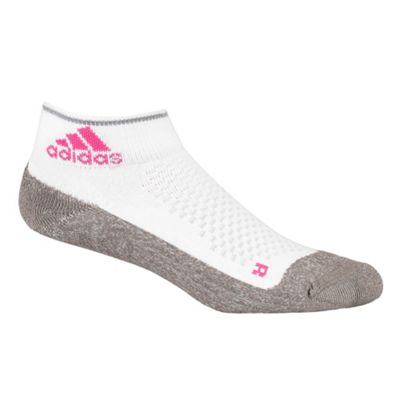 White Running Ankle Socks