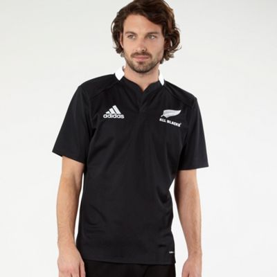 adidas Black All Blacks replica rugby shirt