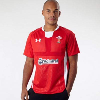 Red Wales rugby shirt