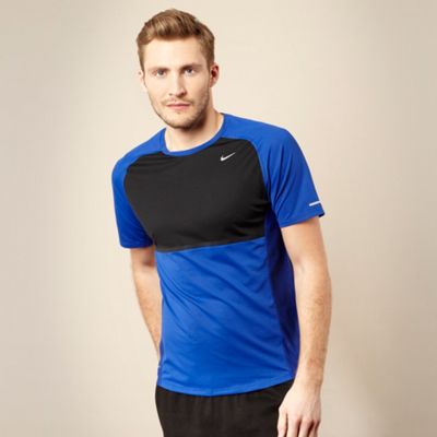 Nike Royal 'Sphere' short sleeve top                                                                                            