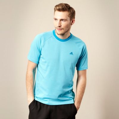adidas Light blue crew neck t-shirt