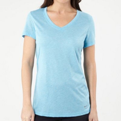 Nike Blue mottled sports top                                                                                                    