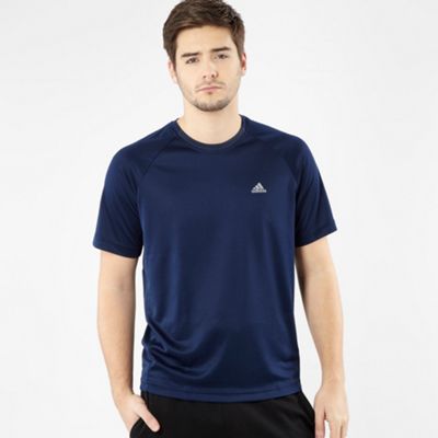 adidas Navy fitness t-shirt