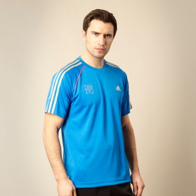 adidas Blue London 2012 training t-shirt