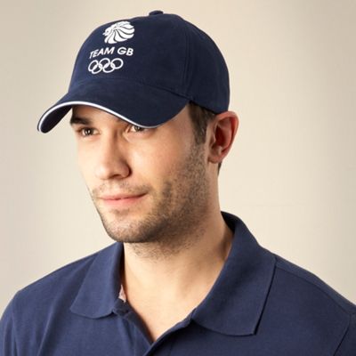 Navy Team GB baseball cap