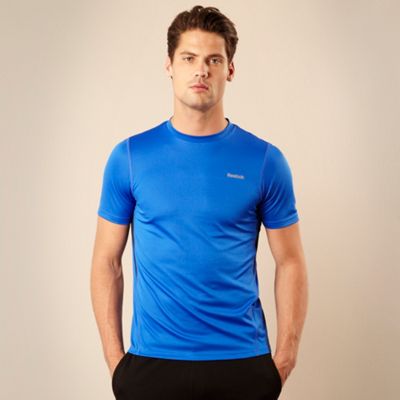 Bright blue Core crew neck t-shirt