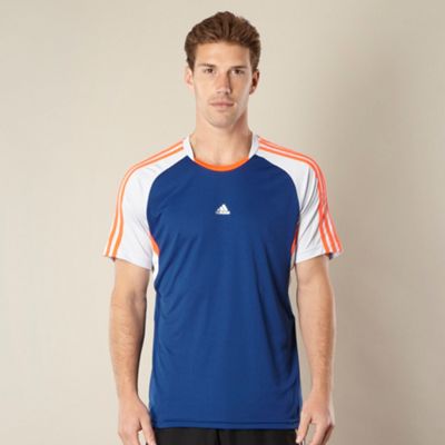 Adidas blue panel t-shirt                                                                                                       