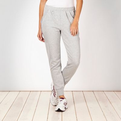 Grey slim leg dance pants                                                                                                       