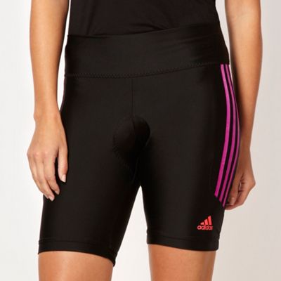 Adidas black 'Response' cycle shorts                                                                                            
