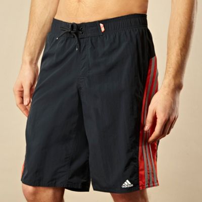 Adidas dark grey side panelled board shorts                                                                                     