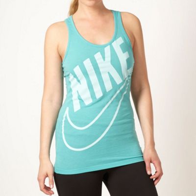 Nike green 'Futura' logo tank top                                                                                               
